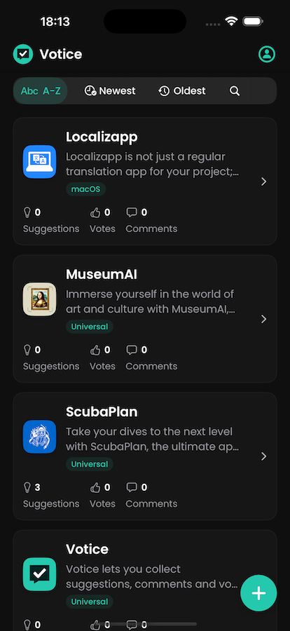 iOS/iPadOS Screenshot